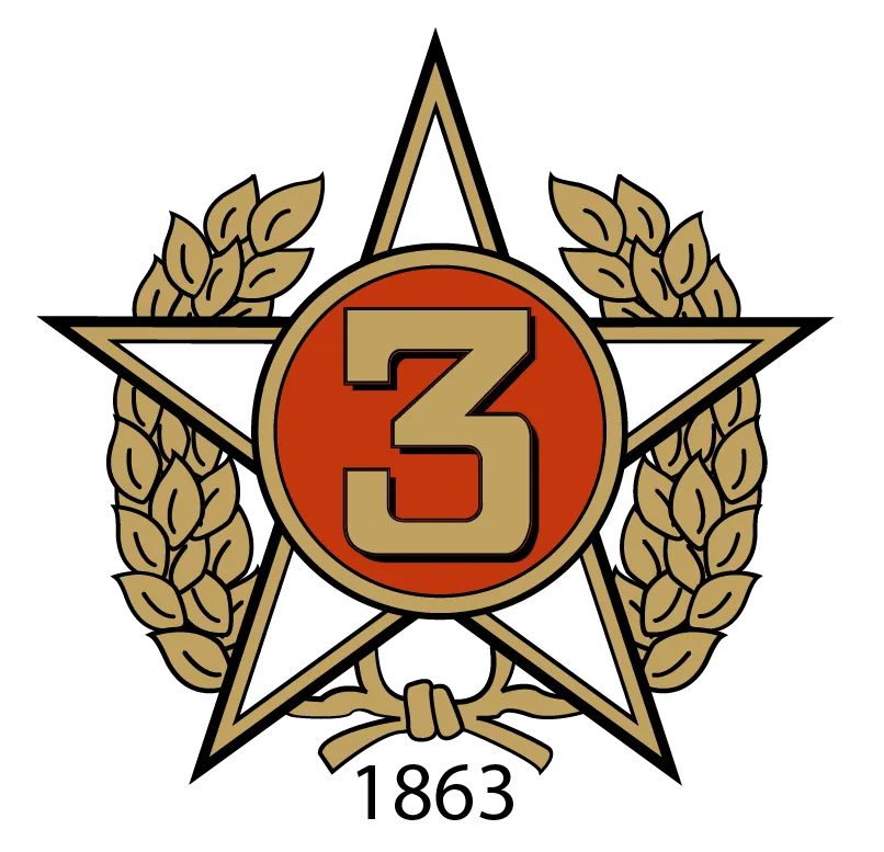 Logo 3ª Compañía del Cuerpo de Bomberos de Santiago
